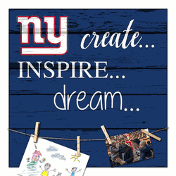New York Giants Create, Inspire, Dream Sign