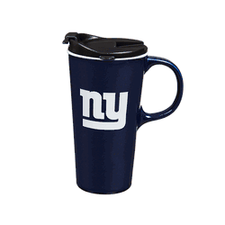 New York Giants Drink 17oz Travel Latte Boxed