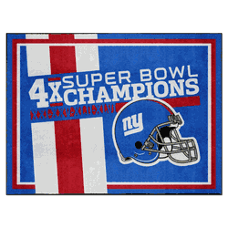 New York Giants Dynasty 8ft. x 10ft. Plush Area Rug