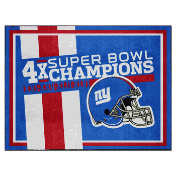 New York Giants Dynasty 8ft. x 10ft. Plush Area Rug