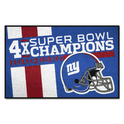 New York Giants Dynasty Starter Mat Accent Rug - 19in. x 30in.