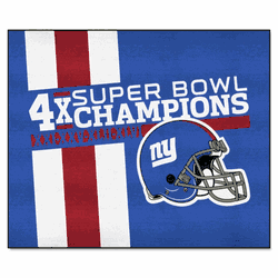 New York Giants Dynasty Tailgater Rug - 5ft. x 6ft.
