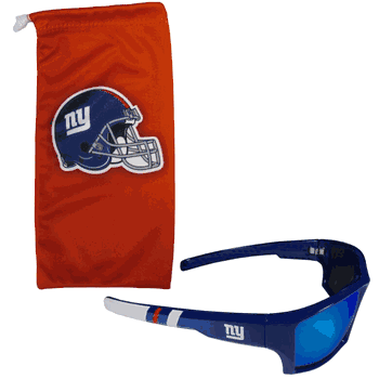 New York Giants Edge Wrap Sunglass and Bag Set