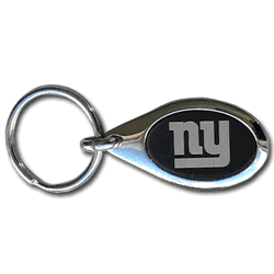 New York Giants Etched Key Chain