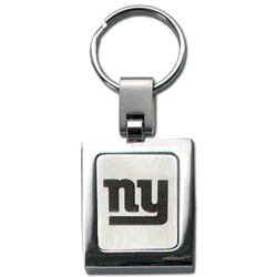 New York Giants Etched Key Chain