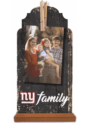 New York Giants Family Clothespin 6x12