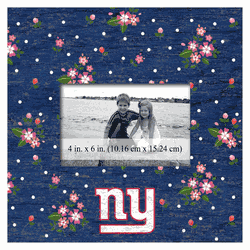 New York Giants Floral 10x10 Frame