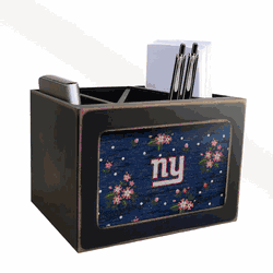 New York Giants Floral Desktop Organizer