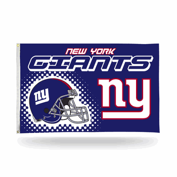 New York Giants Helmet Banner Flag (3X5)