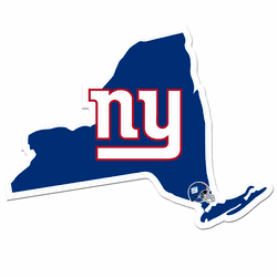 New York Giants Home State Decal