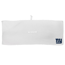 New York Giants Large Microfiber Towel - 16" x 40" (White)