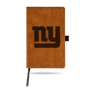 New York Giants Brown - Primary Laser Engraved Small Notepad