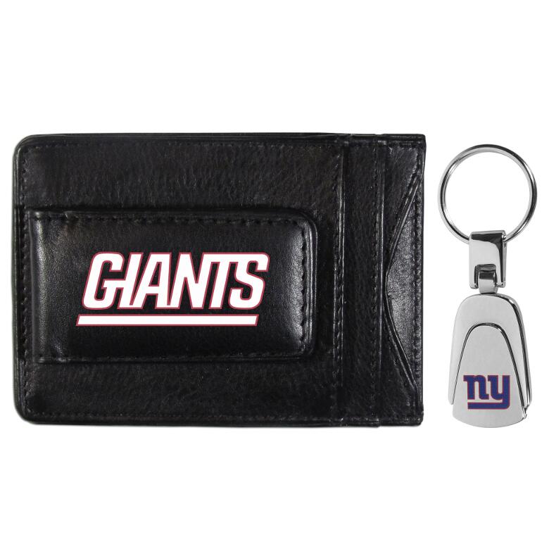 Seattle Seahawks Leather Tri-fold Wallet & Steel Key Chain - Sports Unlimited