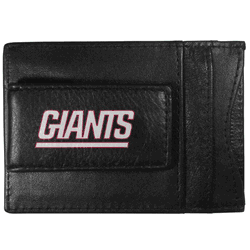 New York Giants Logo Leather Cash and Cardholder