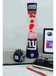 New York Giants Magma Lamp - Bluetooth Speaker
