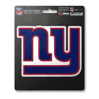 New York Giants Matte Decal Sticker