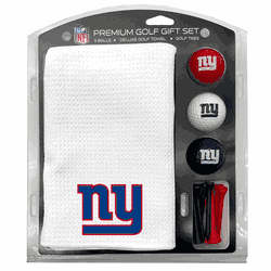 New York Giants Microfiber Towel Gift Set - 16 x 40 (White)