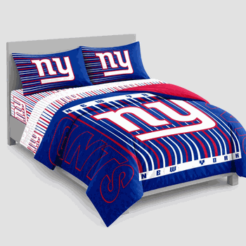 New York Giants Momentum Bed In A Bag Full