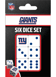 New York Giants NFL Dice Set
