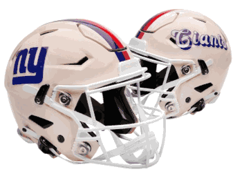New York Giants NFL Full Size SPEEDFLEX Authentic Speed Football Helmet RETRO