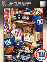 New York Giants NFL Locker Room 500pc Puzzle
