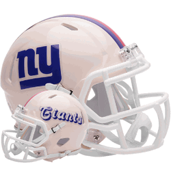 New York Giants NFL Mini Speed Football Helmet RETRO