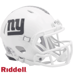 New York Giants NFL Mini Speed Football Helmet <B>Salute To Service 2024</B>