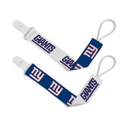 New York Giants Pacifier Clips