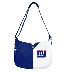 New York Giants Pebble Split Hobo Shoulder Bag