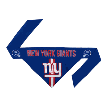 New York Giants Pet Bandana XSmall