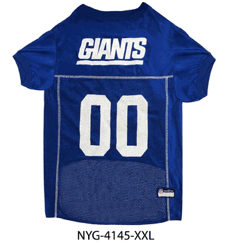 New York Giants Pet Mesh Jersey 2X-Large