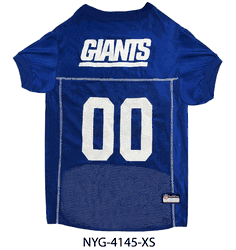 New York Giants Pet Mesh Jersey X-Small