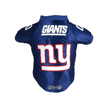 New York Giants Pet Premium Jersey Xtra Large