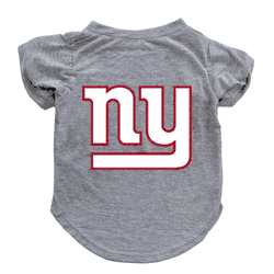 New York Giants Pet T-Shirt Large