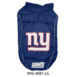 New York Giants Puffer Vest Large