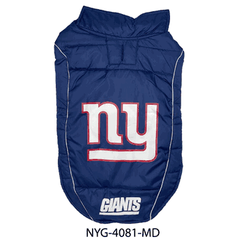 New York Giants Puffer Vest - Medium