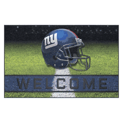 New York Giants Rubber Door Mat - 18in. x 30in.