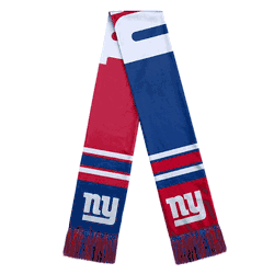 New York Giants Scarf Colorblock Big Logo Design
