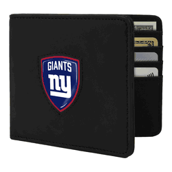 New York Giants Shield Wallet - Black