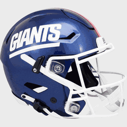 New York Giants SpeedFlex Full Size Football Helmet Color Rush