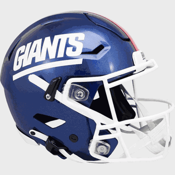 New York Giants SpeedFlex Full Size Football Helmet Color Rush
