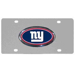 New York Giants Steel License Plate, Dome