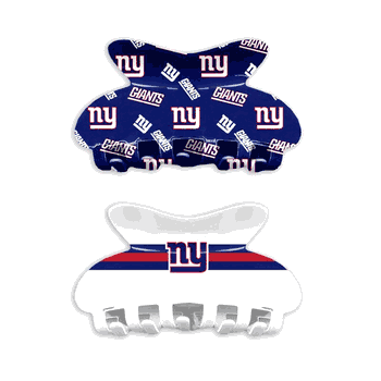 New York Giants Team Hair Claw Set
