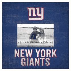 New York Giants Team Name 10"x10" Picture Frame