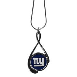 New York Giants Tear Drop Necklace