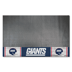 New York Giants Vinyl Grill Mat - 26in. x 42in., NFL Vintage