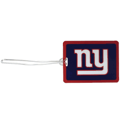 New York Giants Vinyl Luggage Tag