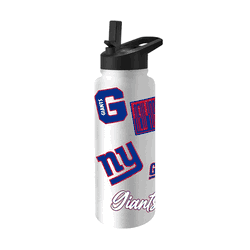 New York Giants White 34oz Dream Weave Quencher Bottle