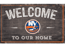 New York Islanders 11x19 Welcome to our Home Sign