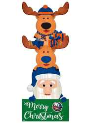 New York Islanders 31" Santa Stack Leaner
